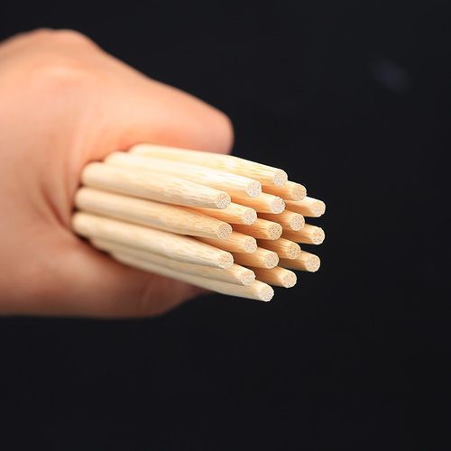 一次性筷子专用外卖打包竹筷快餐饭店便宜方便熊猫圆碗筷 5.0mm(外卖